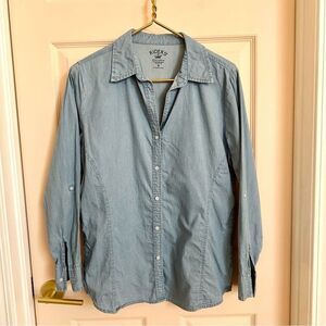 Riders by Lee Light Blue Denim Shirt